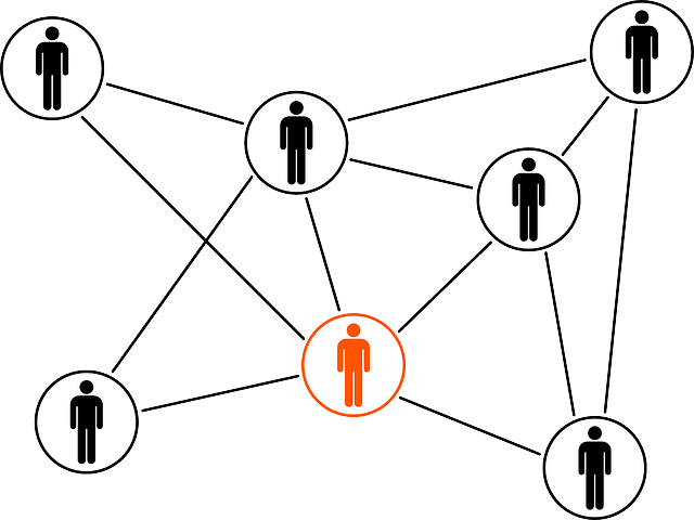 Symbolgrafik Partner Strukturwandel als Netzwerk © Pixabay