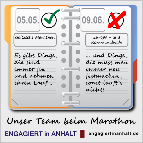 Goitzsche Marathon © Engagiert in Anhalt