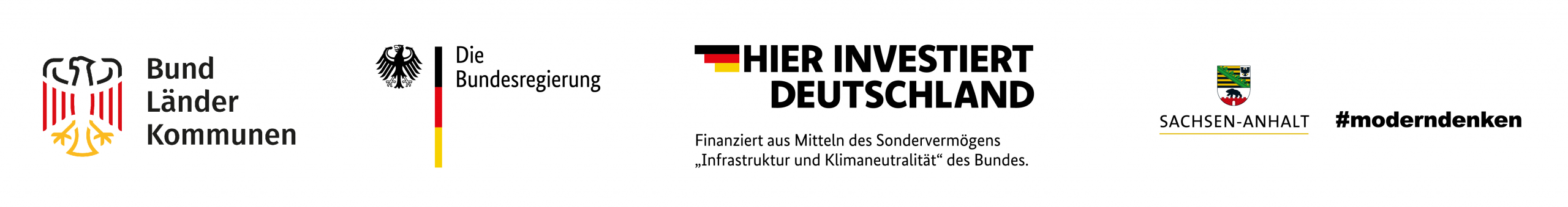Logoleiste Sondervermögen Infrastruktur logoleiste sonderverm gen