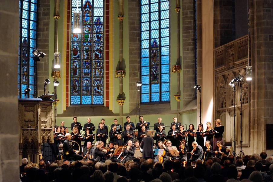 Blick auf eine Veranstaltung der Bachfesttage © Heiko Rebsch