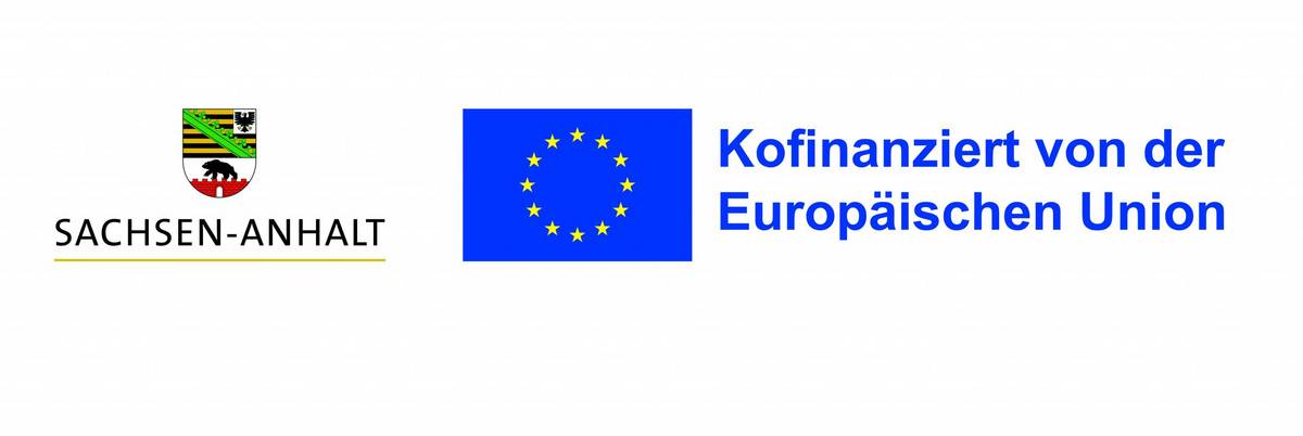 Sachsen-Anhalt EU-Logo kofinanziert