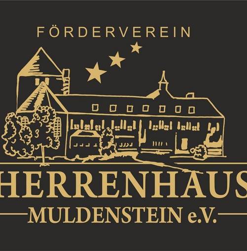 Blick auf das Logo des Fördervereins Herrenhaus Muldenstein e.V. © Förderverein Herrenhaus Muldenstein e.V.