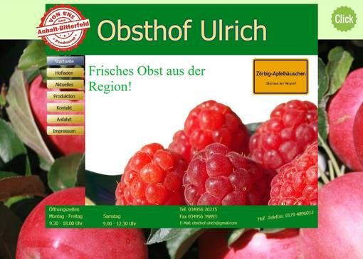 Blick Obsthof Ulrich © Obsthof Ulrich