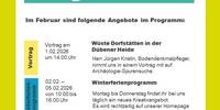 Winterferienprogramm Plakat zum Winterferienprogramm HAUS AM SEE